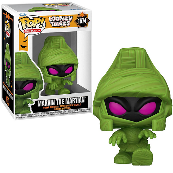 Marvin The Martian (Mummy) #1674 - Looney Tunes Halloween Funko Pop! Animation