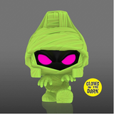 Marvin the Martian #1674 Looney Tunes Halloween GITD Funko Pop figure outside the box.