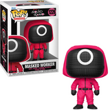 Masked Worker #1226 Squid Game Funko Pop in box and out of box