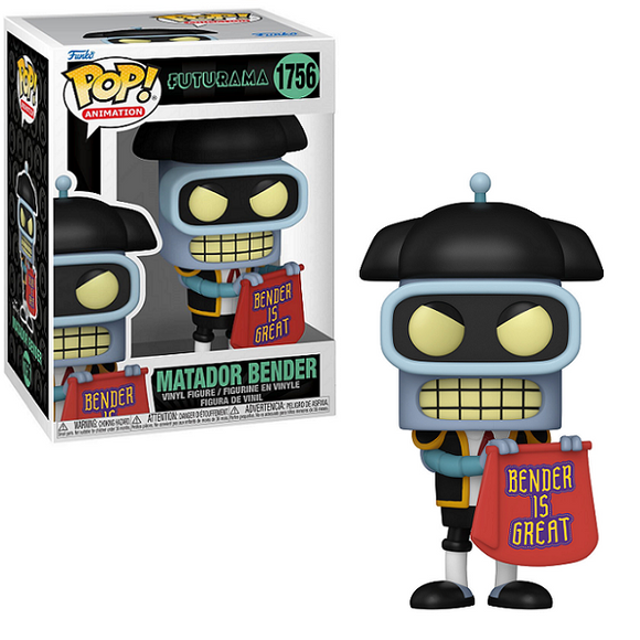 Matador Bender #1756 - Futurama Funko Pop! TV