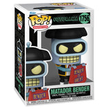 Matador Bender #1756 - Futurama Funko Pop! TV in box glam shot
