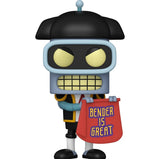Matador Bender #1756 - Futurama Funko Pop! TV out of box glam shot