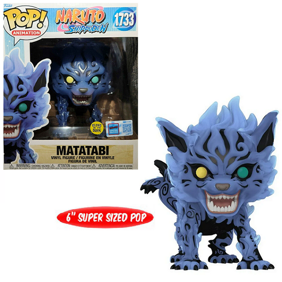 Matatabi #1733 - Naruto Shippuden Funko Pop! [6-Inch 2024 NYCC Limited Edition]