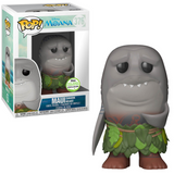 Maui Shark Head #376 Funko Pop shown in-box and out-of-box, front view