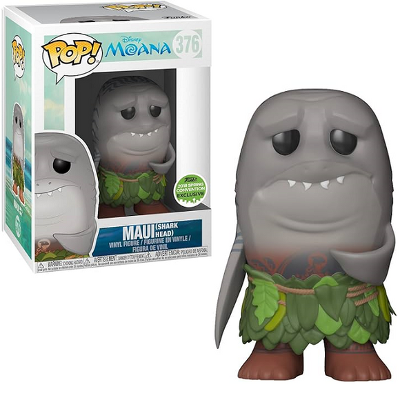 Maui [Shark Head] #376 - Moana Funko Pop! [2018 Spring Convention Exclusive]