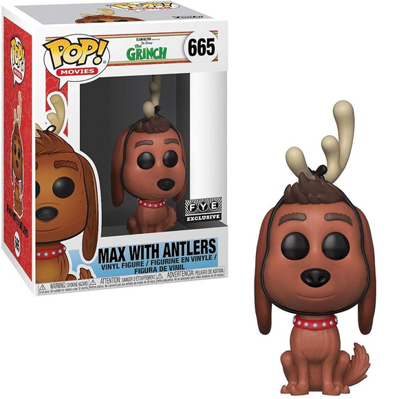 Max with Antlers Funko Pop #665 from The Grinch FYE Exclusive