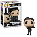 Maya Lopez #1214 Marvel Hawkeye Funko Pop TV figure in box and out of box holding weapon wearing black outfit