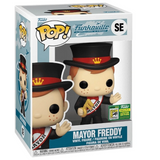Mayor Freddy #SE 2024 SDCC Funkoville Funko Pop boxed view
