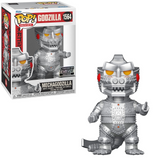 Mechagodzilla Funko Pop #1564 EE Exclusive displayed both inside the box and out of the box