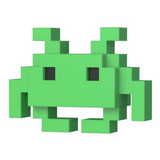 Medium Invader 8-Bit #33 Space Invaders Funko Pop out of box