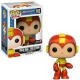 Mega Man Fire Storm #102 Mega Man Games Funko Pop GameStop Exclusive in box and out of box