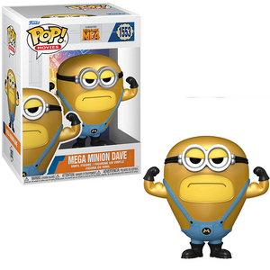 Mega Minion Dave #1553 - Despicable Me 4 Funko Pop! Movies