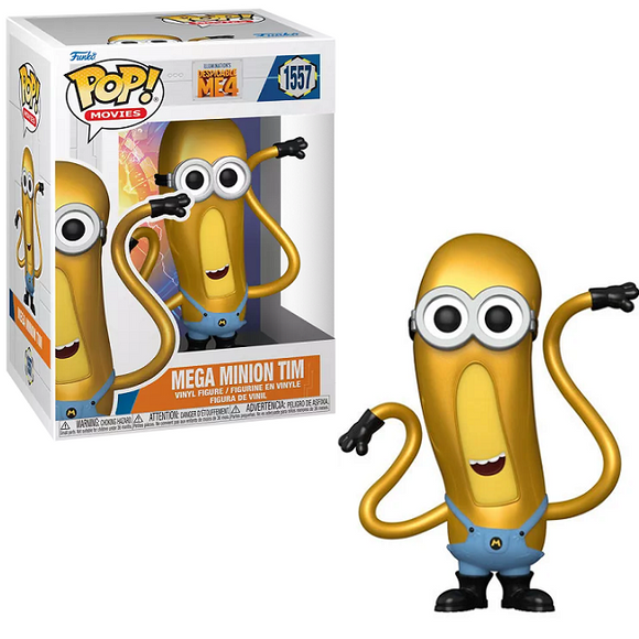 Mega Minion Tim #1557 - Despicable Me 4 Funko Pop! Movies