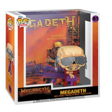 Megadeth #61 Funko Pop Albums displayed in box, front view