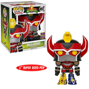 Megazord #497 - Power Rangers Funko Pop! TV [6-Inch 2017 Summer Convention Exclusive]