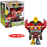 Megazord Funko Pop #497 Power Rangers 6-inch 2017 Summer Convention Exclusive in and out of box