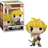 Meliodas Demon Mode #1344 Funko Pop! shown in box and out of box, front view