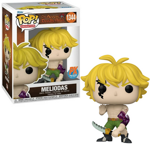 Meliodas #1344 - Seven Deadly Sins Funko Pop! Animation [Demon Mode] [Px Exclusive]