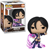 Merlin #1499 Seven Deadly Sins Funko Pop shown in-box and out-of-box, front view