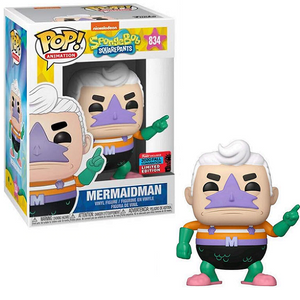 MermaidMan #834 - Spongebob Squarepants Funko Pop! Animation [2020 Fall Convention Exclusive]