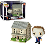 Michael Myers #25 Halloween Funko Pop Town — Spirit Exclusive, figure in-box and out-of-box