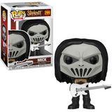 Mick #299 Slipknot Funko Pop shown in-box and out-of-box, front view