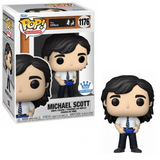 Young Michael Scott #1176 Funko Pop The Office Funko Exclusive figure in box and out of box
