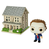Michael Myers #25 Halloween Funko Pop Town — Spirit Exclusive, figure out of box