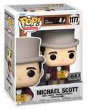 Michael Scott as Willy Wonka #1177 The Office Funko Pop FYE Exclusive in box
