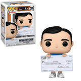 Michael Scott #1395 The Office Funko Pop TV figure with check in box and out of box