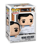 Michael Scott #1395 The Office Funko Pop TV figure with check in original box