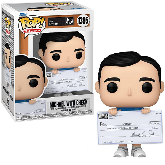 Michael with Check #1395 - The Office Funko Pop! TV