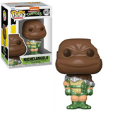 Michelangelo #1417 Funko Pop! shown in box and out of box, front view