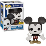 Mickey Mouse Funko Pop #01 Diamond Hot Topic Exclusive in and out of box