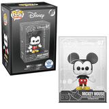 Mickey Mouse #07 Die-Cast Funko Pop in box and out of box