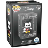 Mickey Mouse #07 Disney Funko Pop Die-Cast Chase Funko Exclusive in protective display box