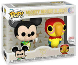 Mickey Mouse and José Disney World 50th Funko Pop Disney Exclusive 2-Pack in box