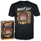 Might Guy 8 Gates Naruto Shippuden Funko Pop! Tee in box and out of box
