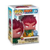 Might Guy #824 Funko Pop Animation Glow Special Edition in box  
