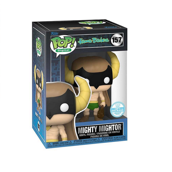 Mighty Mightor #157 - Hanna-Barbera Funko Pop! [Digital Release LE 2000 Pcs]
