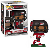 Mike Evans #142 NFL Tampa Bay Buccaneers Funko Pop Football figure in box and out of box