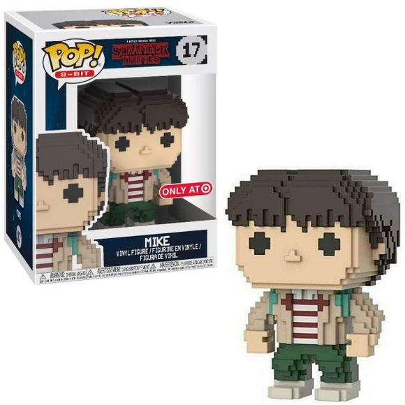 Mike #17 8-Bit Stranger Things Funko Pop! in and out of box