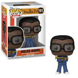 Miles Davis #191 Miles Funko Pop Rocks figure holding trumpet in box and out of box