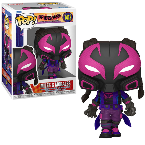 Miles G Morales #1412 - Spider-Man Across The Spider-Verse Funko Pop!