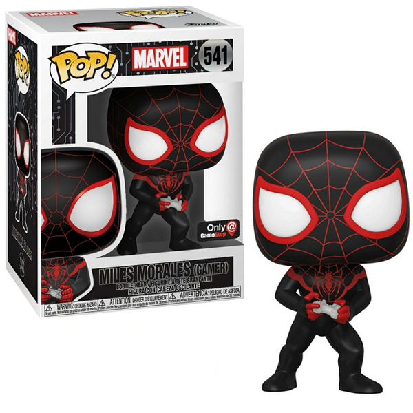 Funko Pop! 541 - Marvel Spider Man Gamer Miles Morales Exclusive