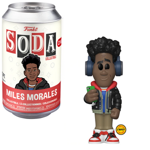 Miles Morales [with Headphones] – Marvel Funko Soda [Opened Chase]