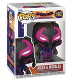 Miles G. Morales #1412 Funko Pop! – Spider-Man Across The Spider-Verse collectible in box