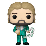 Million Dollar Man Ted DiBiase #124 Funko Pop figure shown out of the box, front view
