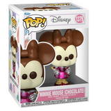 Minnie Mouse Chocolate #1379 Funko Pop! displayed inside the box, front view