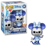 Minnie Mouse SE Make a Wish Metallic Disney Funko Pop With Purpose blue chrome in box and out of box